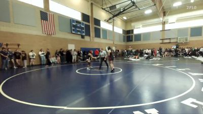 130lbs Cons. Round 6 - Honey Lopez, Davis (Girls) vs Arianna Perez, Sunnyside (Girls)