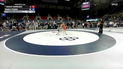 110 lbs Champ. Rd Of 64 - Ashley Basmajian, IL vs Danica Torres, WA