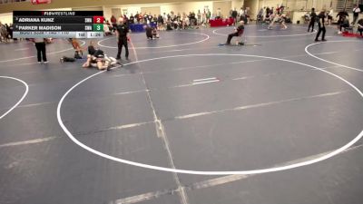 14U - 110 lbs Cons. Round 4 - Parker Madison, Summit Wrestling Academy vs Adriana Kunz, Summit Wrestling Academy