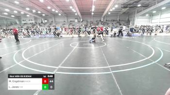 119 lbs Rr Rnd 2 - Micah Engelman, Mat Assassins Black vs Lathen Janes, The Fort Hammers