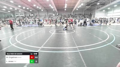 119 lbs Rr Rnd 2 - Micah Engelman, Mat Assassins Black vs Lathen Janes, The Fort Hammers