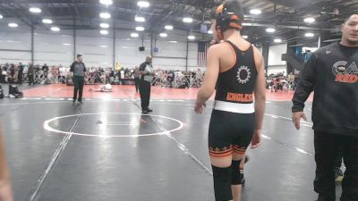 110 lbs Round 1 - 9:00am Saturday - Jaxon Powell, Rough House W.C., CA vs Joseph Englese, Cali Red