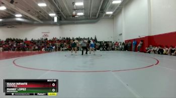 150 lbs Champ. Round 1 - Manny Lopez, Broomfield vs Isaiah Infante, Northfield