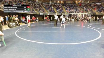 105 lbs Consy 1 - Santino McGlone, Philadelphia vs Hudson Kovach, Forest Hills
