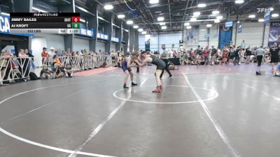 152 lbs Rr Rnd 3 - Jimmy Bailes, Team Shutt Garnett Trained vs AJ Kroft, Ohio Gold