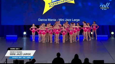 Dance Mania - Mini Jazz Large [2025 Mini - Jazz - Large Day 2] 2025 UCA & UDA All Star National Championship