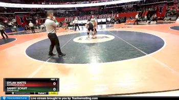 2A 138 lbs Cons. Semi - Dylan Watts, Bloomington (H.S.) vs Sammy Schuit, Lemont (H.S.)