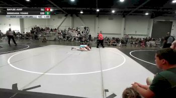 136 lbs Rr Rnd 3 - Baylee Aust, Fallon Outlaws WC vs BreeDana Young, Cornerstone MC