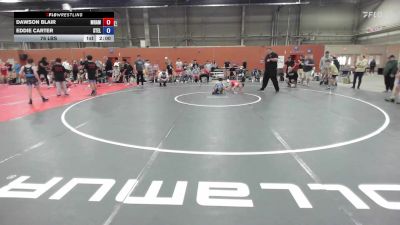 76 lbs Rr Rnd 1 - Dawson Blair, Maine Hammahs - MSE vs Eddie Carter, Steller Trained Jabbas - MSE