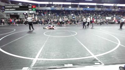 128 lbs Final - Connor Farmer, Hawk House vs Liam Shippy, Odessa