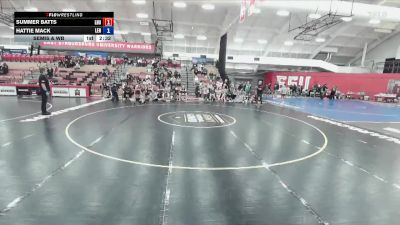103 lbs Semis & Wb - Summer Batts, Lock Haven University vs Hattie Mack, Lehigh