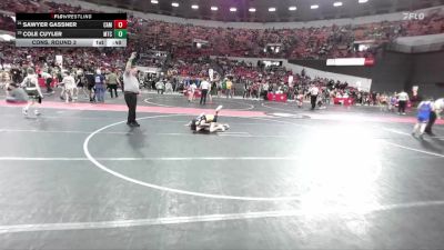 76 lbs Cons. Round 3 - Cole Cuyler, Maverick Training Center vs Sawyer Gassner, Campbellsport