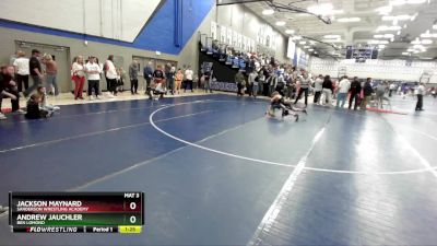 70 lbs Cons. Round 3 - Jackson Maynard, Sanderson Wrestling Academy vs Andrew Jauchler, Ben Lomond