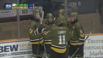 Cam Warren Goal (3) | 2026 London Knights vs North Bay Battalion | Oct 29