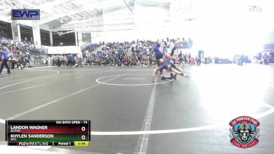 73 lbs Cons. Round 4 - Khylen Sanderson, WTC vs Landon Wagner, SlyFox