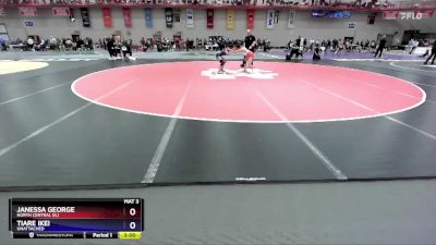 124 A Quarterfinal - Janessa George, North Central (IL) vs Tiare Ikei, UNATTACHED