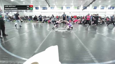 160 lbs Quarterfinal - Lane Metcalf, Flint Tropics - HS vs Zenon DeRocha, Pit Crew - HS