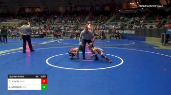 61 lbs Quarterfinal - Blake Nevils, Prodigy WC vs Jaxon Moralez, NM Gold