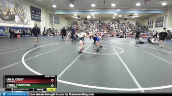 145 lbs Quarterfinal - Ryder Yoshitake, San Marino vs Ian Buckley, Santiago