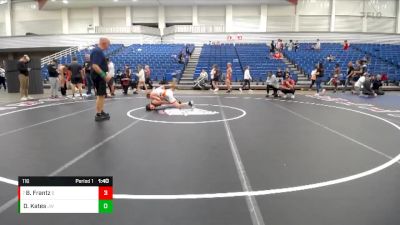 116 lbs Cons. Round 6 - Blake Frantz, Wadsworth vs DeMarco Kates, Colerain