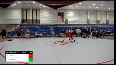 160 lbs Cons. Round 6 - Silas Foster, Purdue Polytechnic vs Jayden Lewis, Midwest Rtc