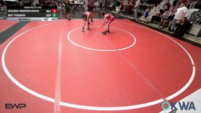 84-88 lbs Rr Rnd 2 - Holden Wroten-Rivas, Wild Hogs vs Ray Tugmon, Locust Grove Youth Wrestling