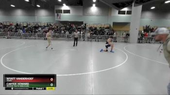 150 lbs Champ. Round 2 - Carter Howard, Neosho Youth Wrestling vs Wyatt Vanderhoef, Texas