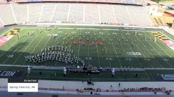 Spring-Ford H.S., PA at 2019 BOA Mid-Atlantic Regional Championship, pres. by Yamaha