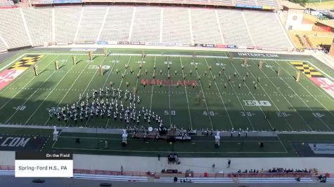 Spring-Ford H.S., PA at 2019 BOA Mid-Atlantic Regional Championship, pres. by Yamaha