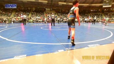 76 lbs Round Of 64 - Liam Reeves, Steel Valley Renegades vs Tyler Nowicki, Howe Wrestling School