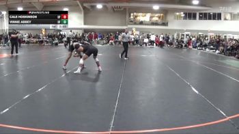 157 lbs Champ. Round 1 - Cale Hoskinson, McKendree vs Vinnie Abbey, Indiana Tech
