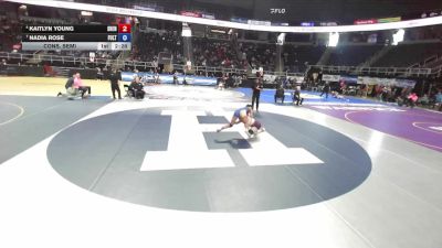 145 lbs Cons. Semi - Kaitlyn Young, Shenendehowa vs Nadia Rose, Fulton