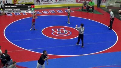 89 lbs Round Of 64 - Zavier Ramos, Shippensburg vs Jackson Volovko, North Star