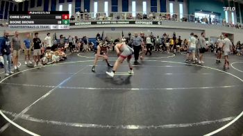 155 lbs Quarterfinals (8 Team) - Chris Lopez, KONG MS vs Boone Brown, Misfits United
