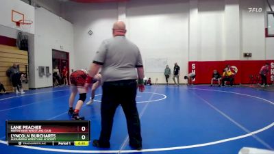 175 lbs Cons. Round 5 - Lane Peachee, North Knox Wrestling Club vs Lyncoln Burcharts, Alexandria Wrestling Academy