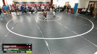 157 lbs Cons. Round 3 - Khanan Caston, Glenrock vs Iker Ramos Garcia, Jackson Hole