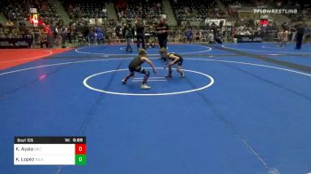 49 lbs Consolation - Knox Ayala, Sebolt vs Knox Lopez, Team Tulsa