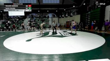 144 lbs Semifinal - Wilson Jamison, Christian Brothers High vs Nate Foldes, Benedictine College Prep