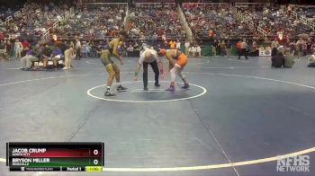 2A 145 lbs Cons. Round 1 - Jacob Crump, North Pitt vs Bryson Miller, Reidsville