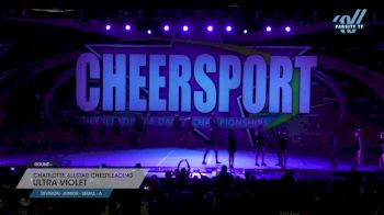 Charlotte Allstar Cheerleading - Ultra Violet [2023 L2 Junior - Small - A] 2023 CHEERSPORT National All Star Cheerleading Championship