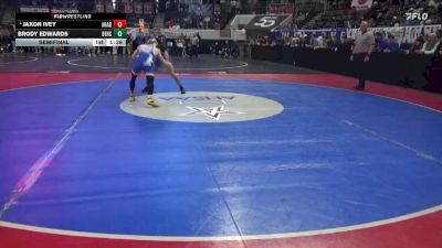 5A 138 lbs Semifinal - Jaxon Ivey, Arab vs Brody Edwards, Beauregard HS