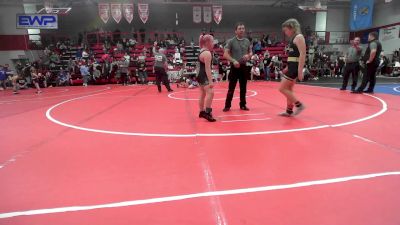 118 lbs Rr Rnd 2 - Hadliee Peters, Salina Wrestling Club vs Khloe Charboneau, Believe To Achieve