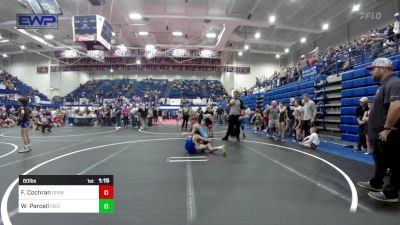 80 lbs Quarterfinal - Fletcher Cochran, Division Bell Wrestling vs Will Parcell, Piedmont