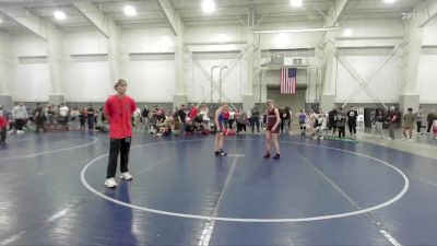 110 lbs Cons. Semi - Lydia Roberts, Bear River Wrestling Club vs Teyanna Wise, Carbon Middle School