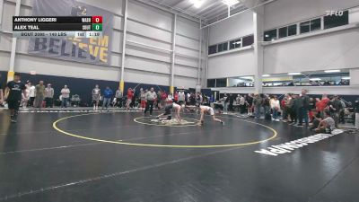 140 lbs Round Of 16 - Anthony Liggeri, Washington Township vs Alex Teal, South Plainfield