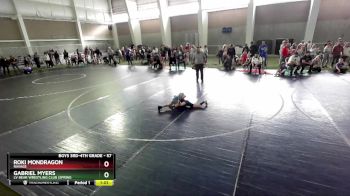 57 lbs Cons. Round 3 - Roki Mondragon, Ravage vs Gabriel Myers, LV Bear Wrestling Club (Spring