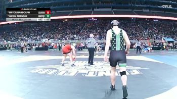 D4-190 lbs Champ. Round 1 - Bryce Randolph, Clinton vs Gavin Ziminski, Manistique