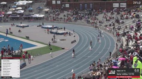 2026 AAU Junior Olympic Games - Youth Girls' 400m, Semi-Finals 2 - Age 13