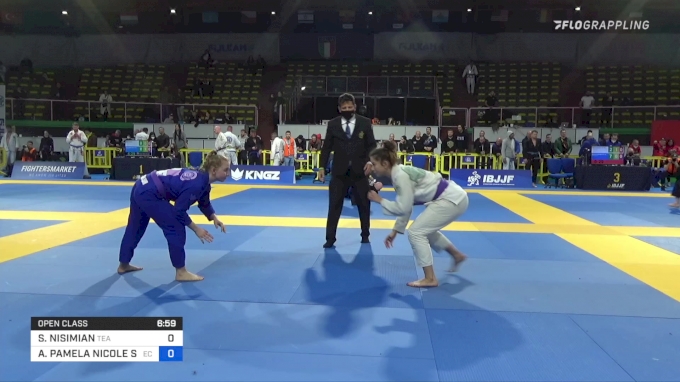 SHAKED NISIMIAN vs AMANDA PAMELA NICOLE SCHURTZ 2022 European Jiu-Jitsu ...