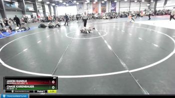 76 lbs Rd# 7- 10:45am Saturday Final Pool - Chase Karenbauer, PA Gold vs Jaxon Randle, Oklahoma Outlaws
